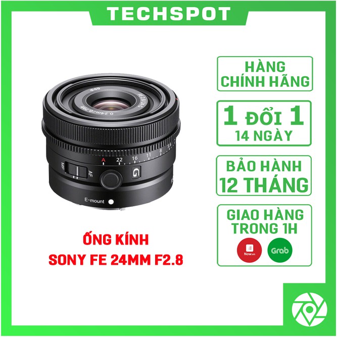 Ống Kính Sony FE 24mm f/2.8 G- Chính Hãng Sony Việt Nam