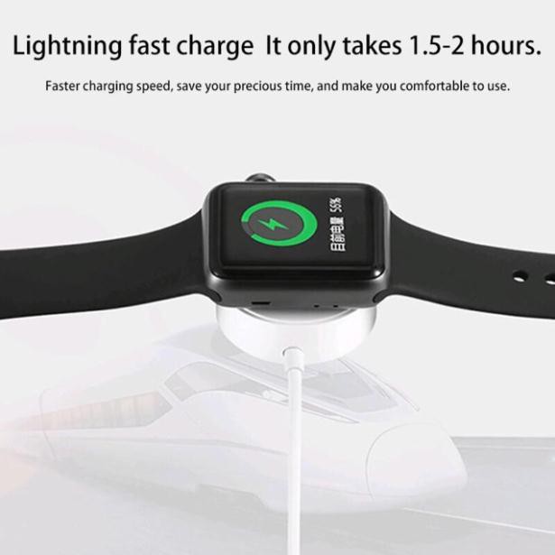 FREESHIP CHÍNH HÃNG] [ 1m - 2m ] SẠC KHÔNG DÂY ĐÔNG HỒ ĐEO TAY WATCH COTEETCI