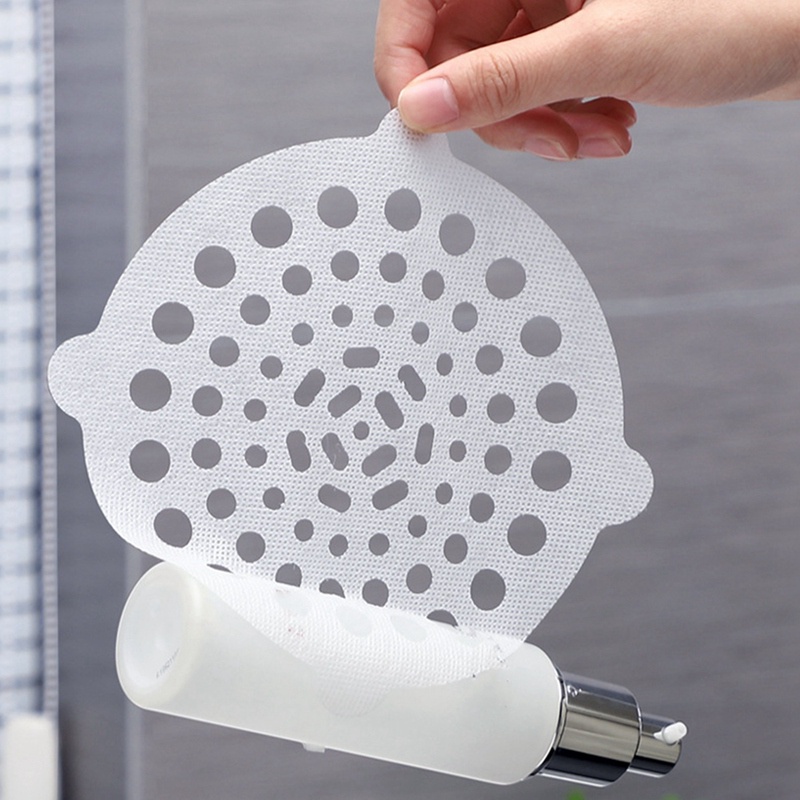 Bộ 100 Miếng Dán Lọc Rác Dùng Một Lần Cho Bồn Rửa Nhà Tắm