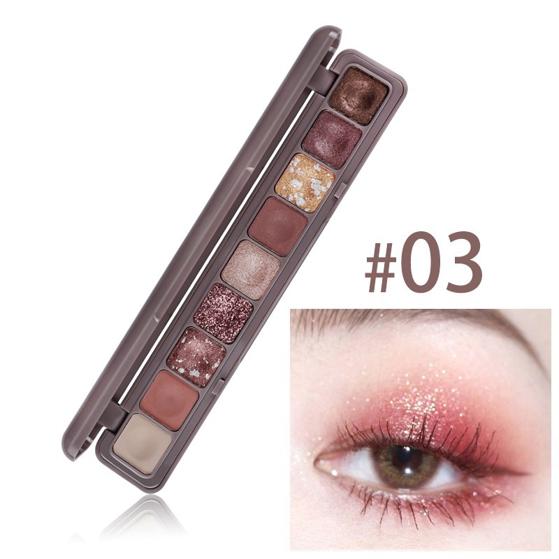 [Hàng mới về] Bảng phấn mắt Xuan Color dạng bàn phím 9 màu chống nước lâu trôi | BigBuy360 - bigbuy360.vn