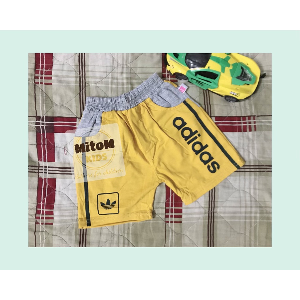 Quần ngắn cotton bé trai ♥️ FREESHIP ♥️ Chất thun cotton mềm mịn, có túi, đường may chắc chắn cực chất