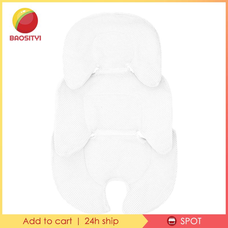 Đệm Lót Ghế Ngồi Xe Đẩy Em Bé Màu Đen Thoáng Khí