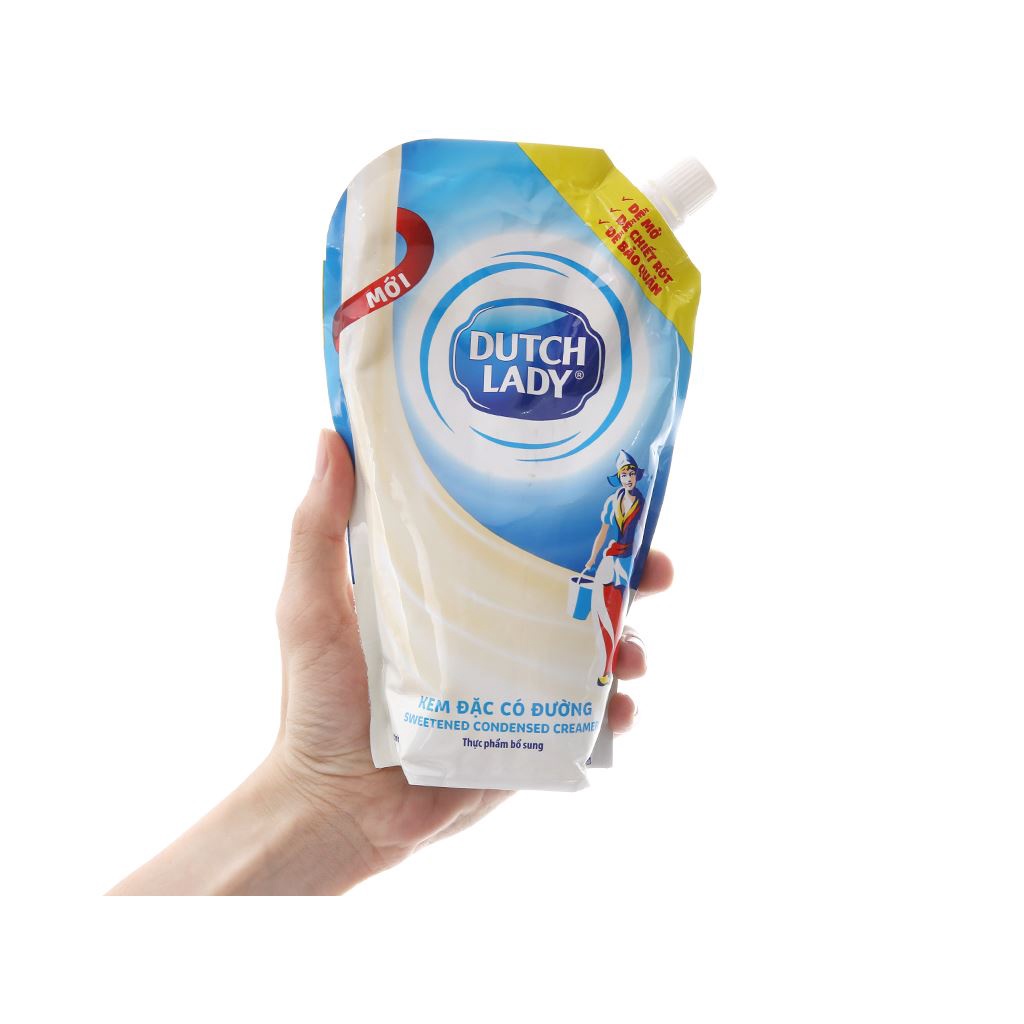 TÚI 545GR SỮA/KEM ĐẶC CÓ ĐƯỜNG DUTCH LADY  CAO CẤP