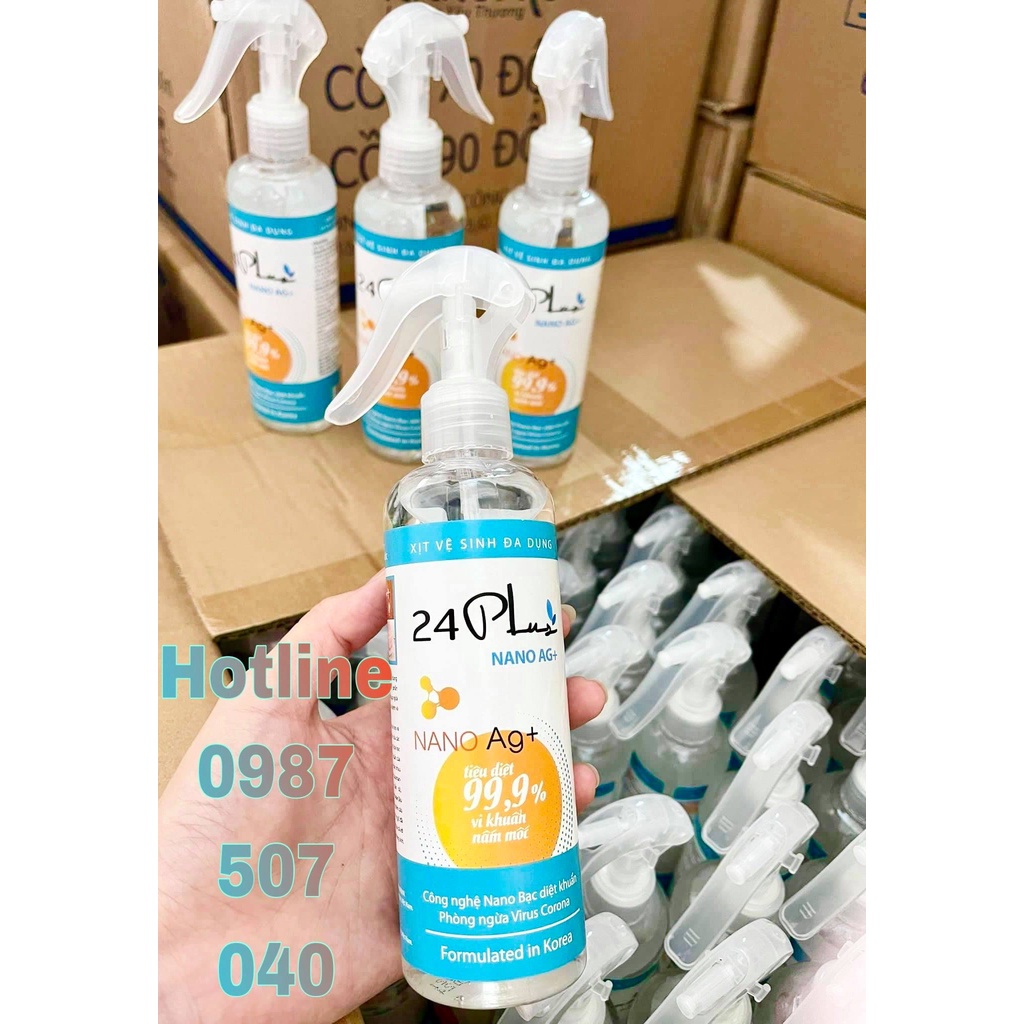 Xịt Đa Dụng 24 Plus 250ml