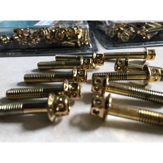 Ốc lốc máy titan vàng wave, dream, sirius, jupiter, exciter, winner