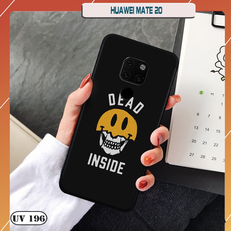 Ốp lưng nhám Huawei Mate 20 in hình