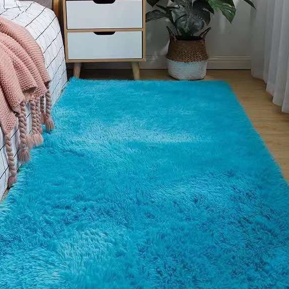 Thảm Lông Trải Sàn , Thảm Trải Sàn Lông Cao Cấp Nhập Khẩu Dày Đẹp Kích Thước M6X2M