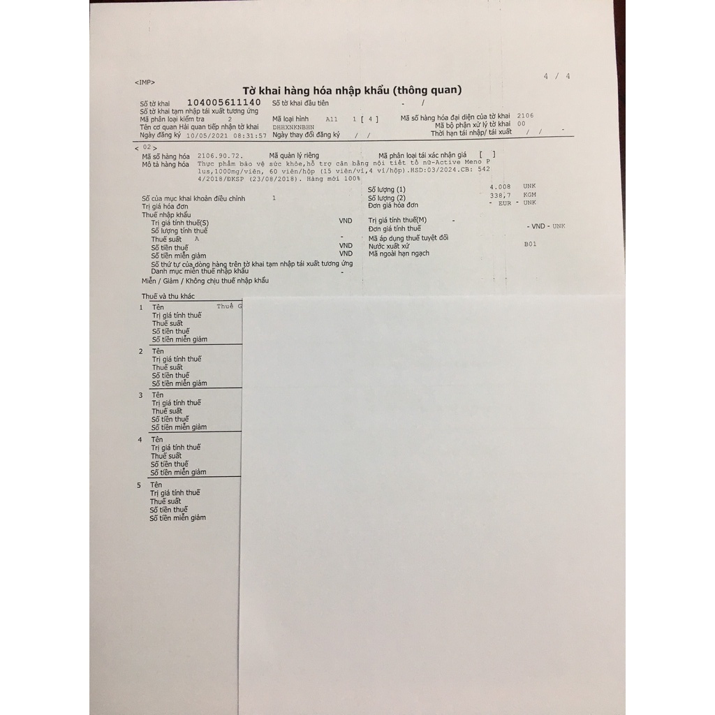 Viên Uống Cân Bằng Nội Tiết Tố Nữ Doctor Health Active Meno Plus 60 Viên Tăng Cường Sinh Lý Nữ