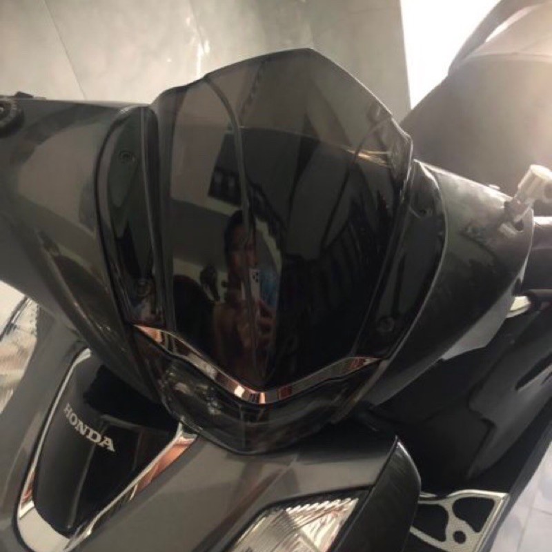 chắn gió SH 2020 đen bóng(loại 1)