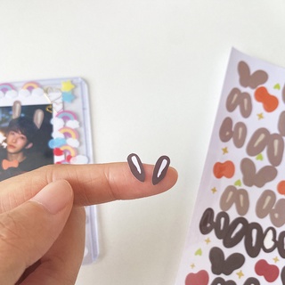 Sticker Dán Trang Trí Toploader Tai Thỏ Bunny Ears