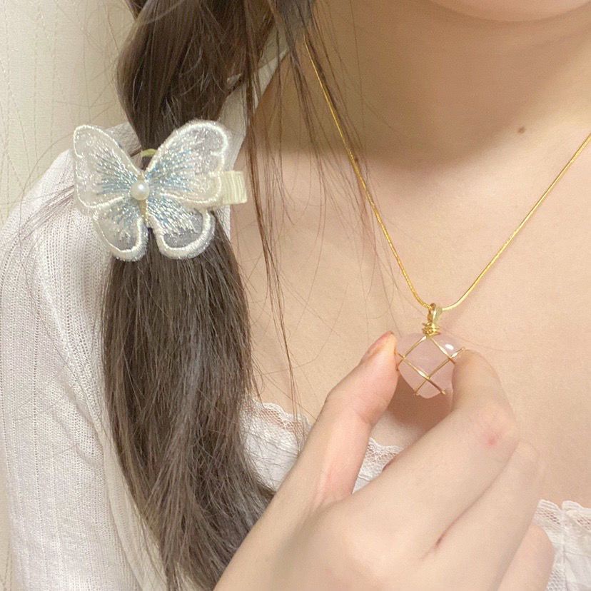 Vòng cổ Mặt Trái Tim Barbie Mạ Vàng 18K Thời Trang