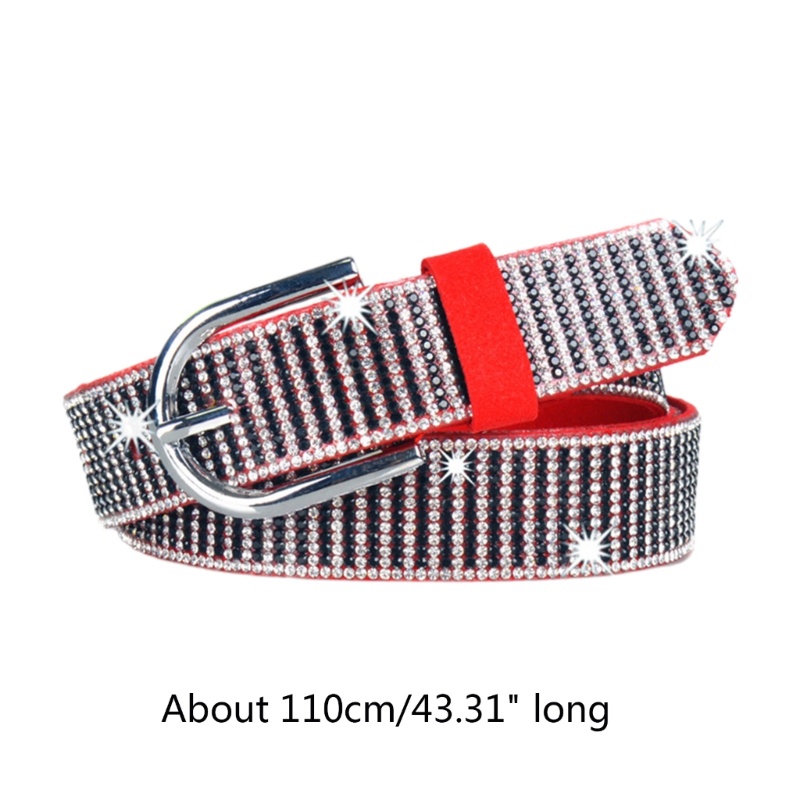 Thắt Lưng Bản Rộng Đính Đá Thời Trang Cho Nữ