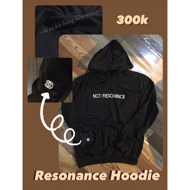 Áo Hoodie Resonance NCT- Hàng fanmade