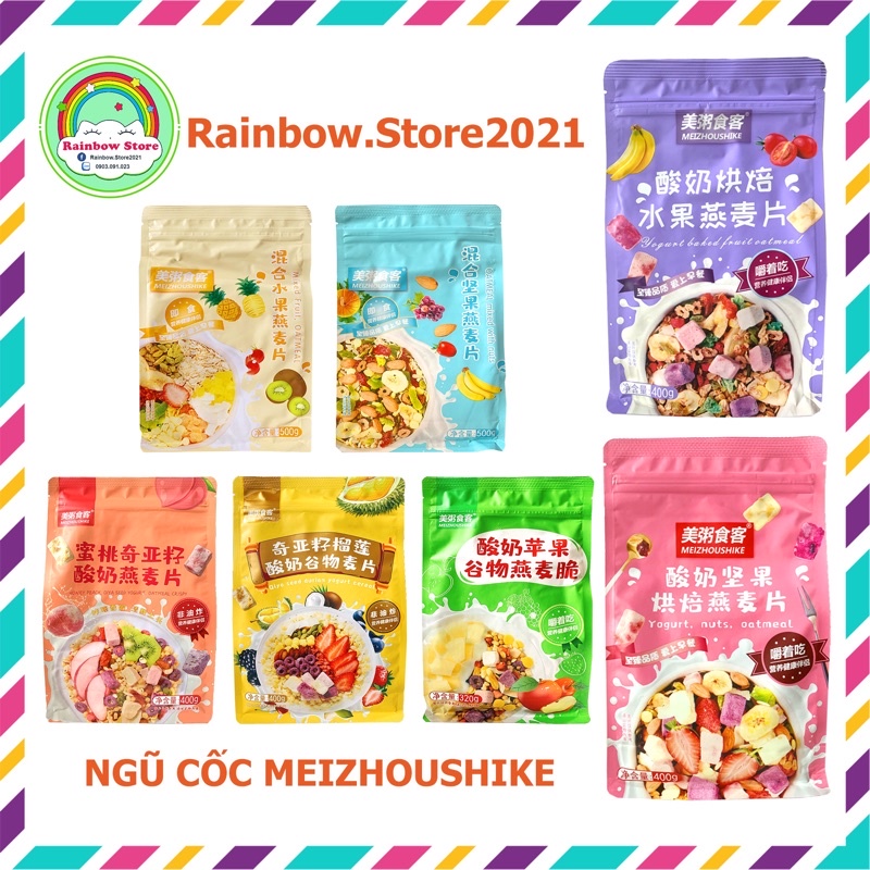 [COMBO 2 GÓI] Ngũ cốc sữa chua hoa quả sấy khô