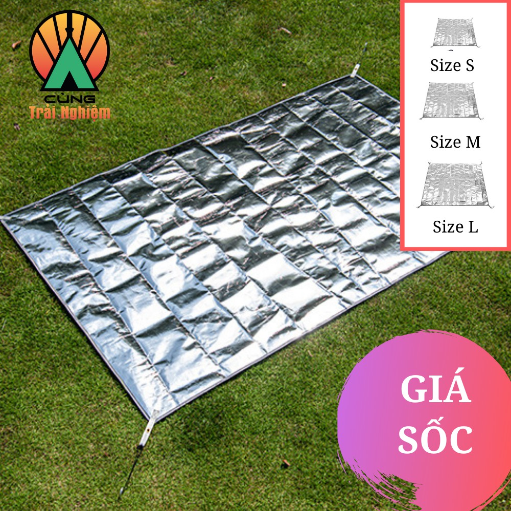 Thảm Dã Ngoại Naturehike Tráng Nhôm Phản Quang Hai Mặt Cách Nhiệt, Chống Thấm Nước Cho Cắm Trại NH20FCD03