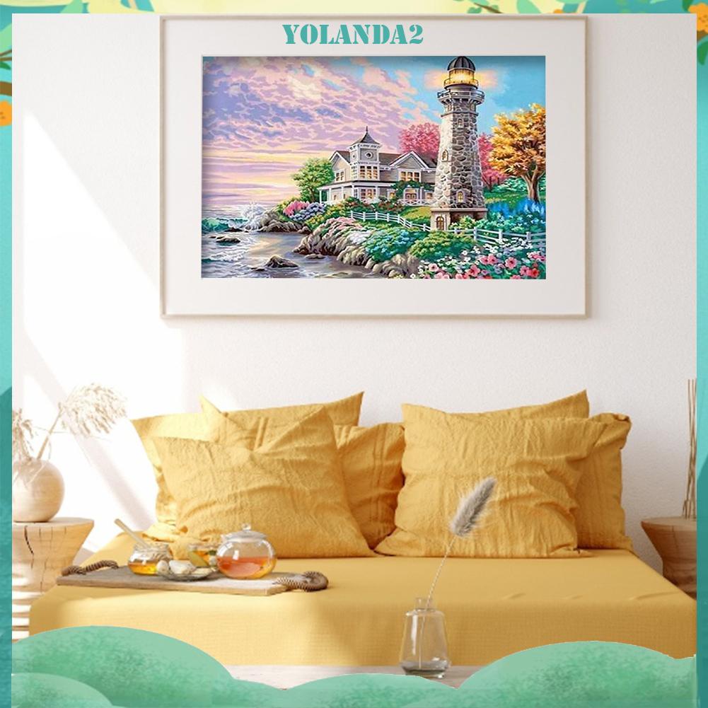 Bộ Tranh Thêu Chữ Thập Tự Làm 11CT Hình Phong Cảnh