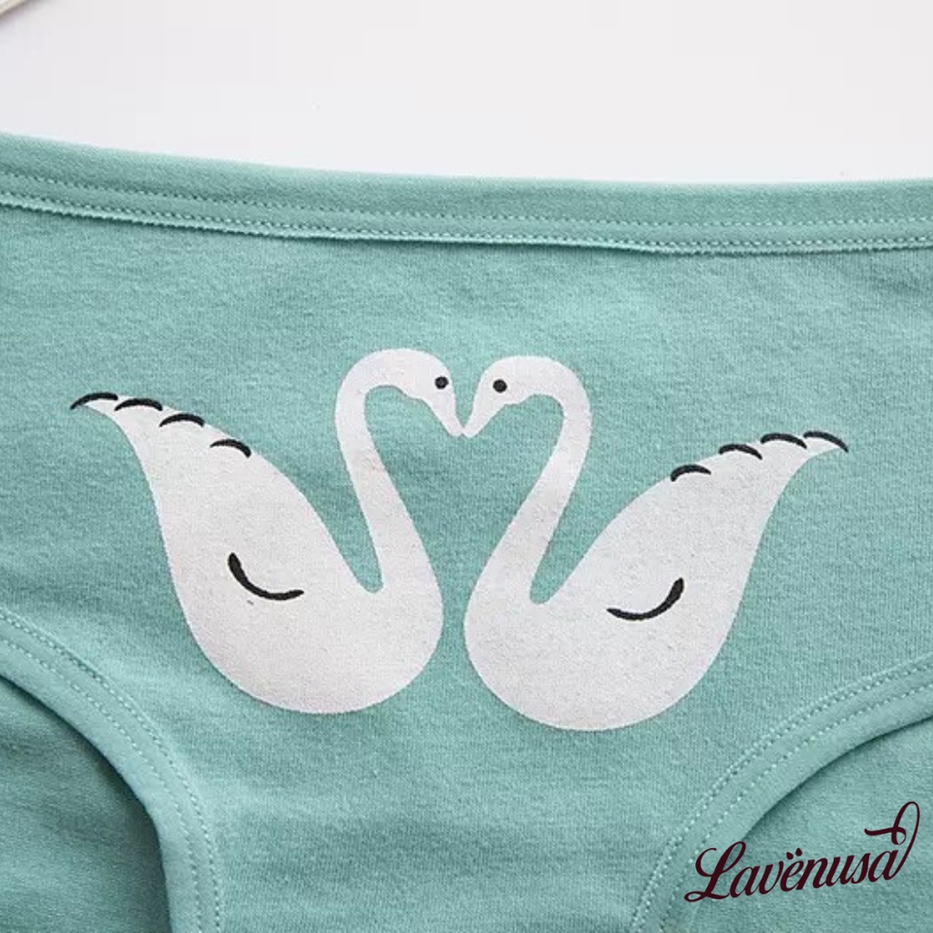 Quần lót cotton cao cấp kháng khuẩn thoáng khí dành cho nữ LAVENUSA QL55