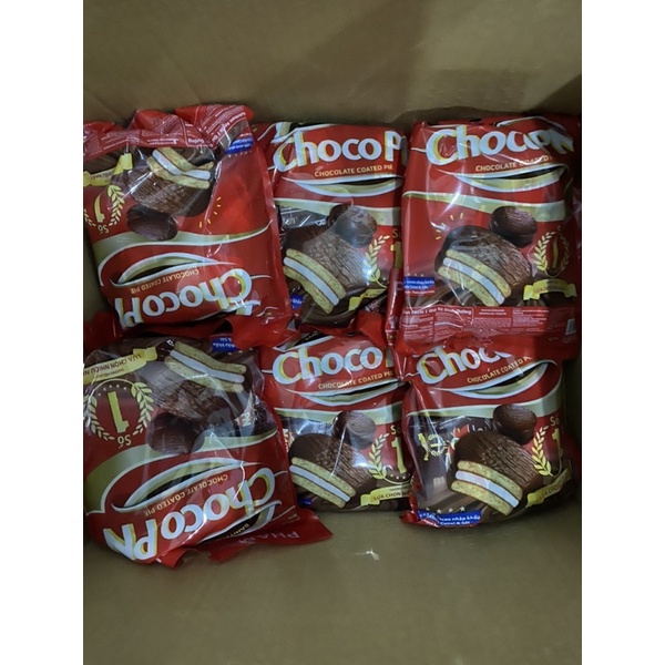 Bánh Phủ Sô Cô La CHOCOPN Socola 216g/ 12 cái