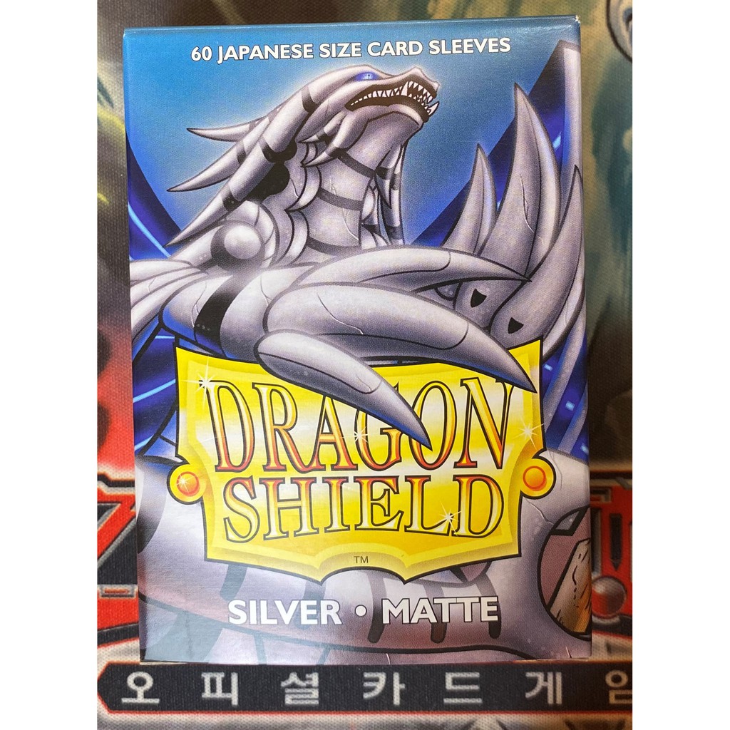 Phụ kiện Card Game Sleeve Dragon Shield Single Moon Silver 50pcs