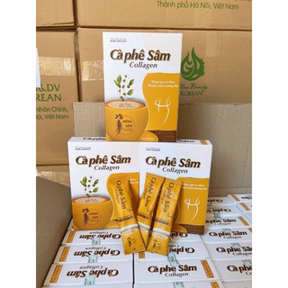 Cà phê Sâm Collagen giảm cân (Hộp 12gói)