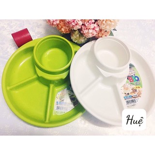 Khay ăn dặm cho bé ăn dặm Blw, adkn Nhật Bản Inomata