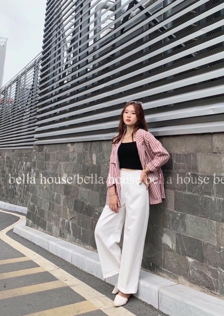 Vest sọc xanh mint+ HỒNG | BigBuy360 - bigbuy360.vn