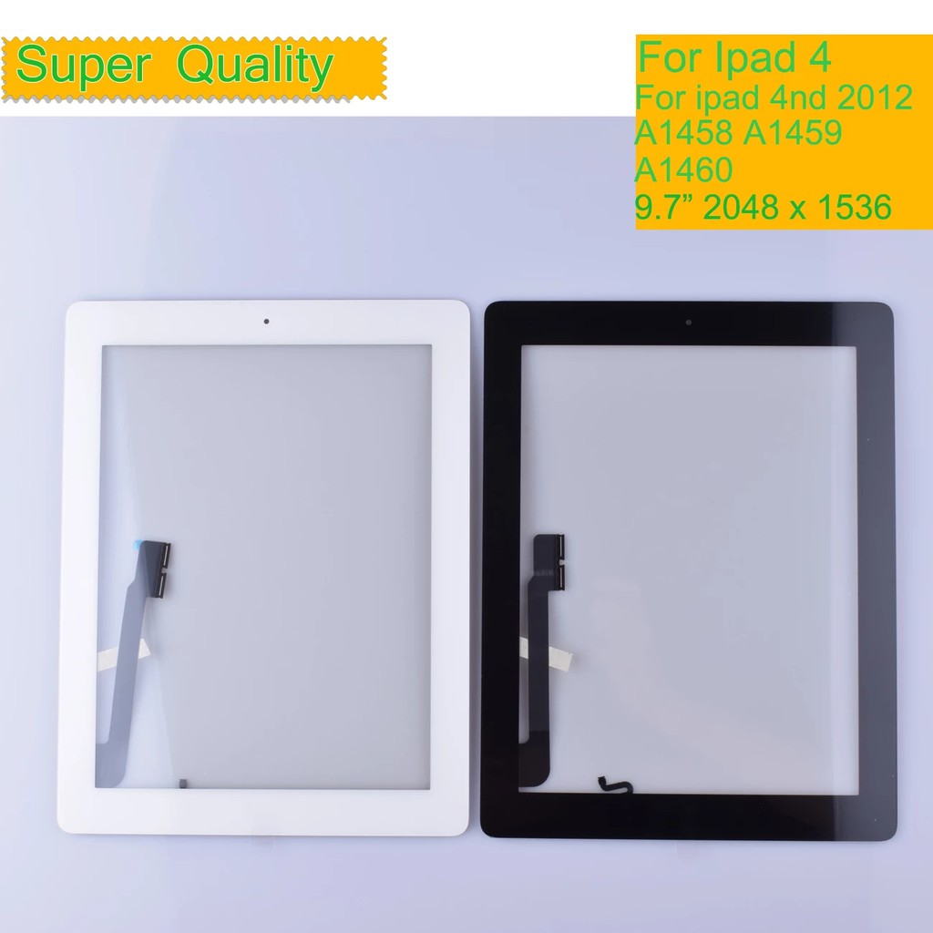 Dành Cho Apple iPad 4 A1458 A1459 A1460 Bộ Số Hóa Màn Hình Cảm Ứng Màn Hình LCD Cảm Biến Mặt Trước K