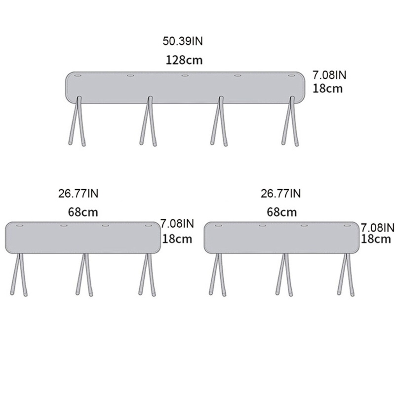 Bộ 3 Đệm Bọc Thành Nôi Mềm Mại Thoáng Khí Cho Bé