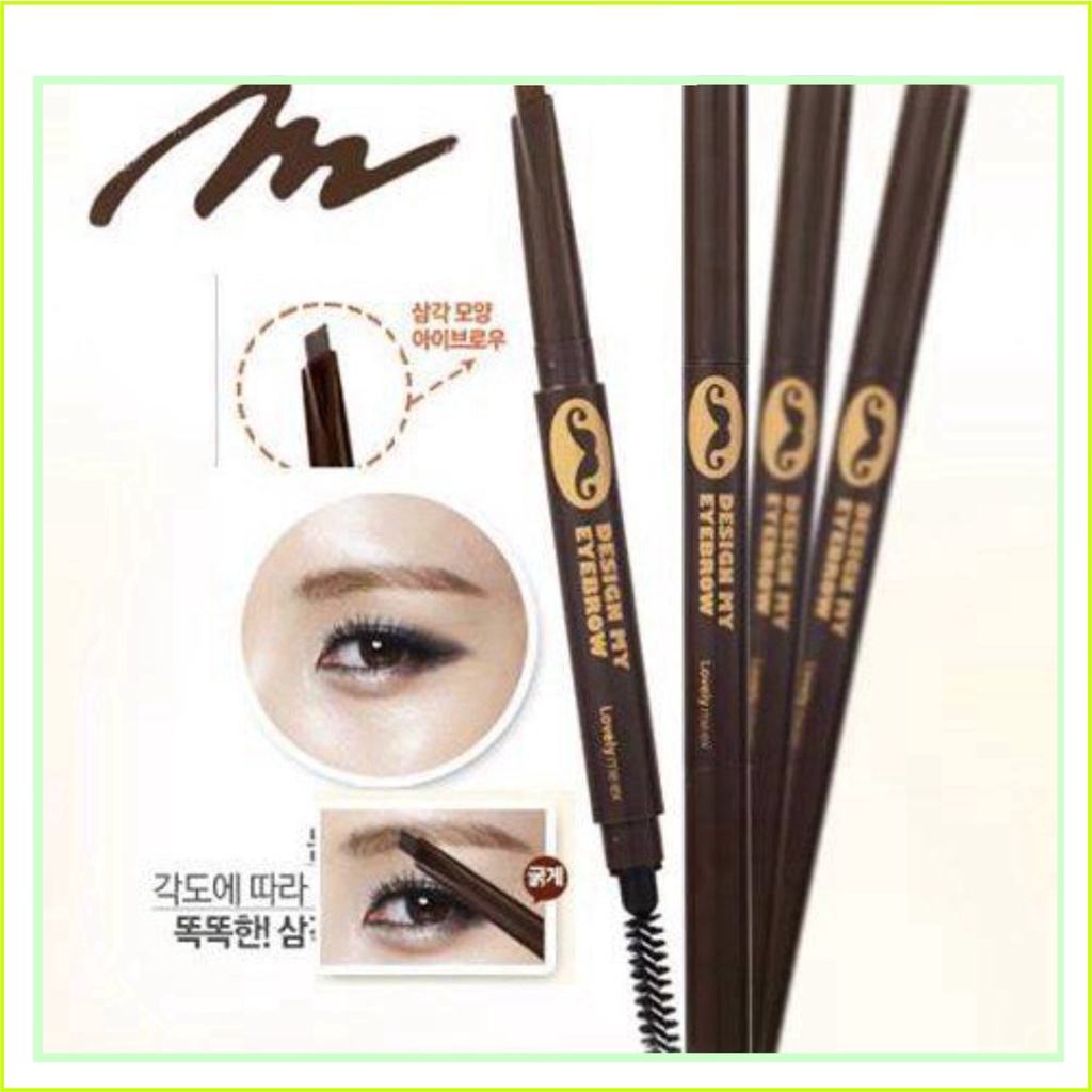 HÀNG CHUẨN - Chì kẻ mày ngang Lovely Meex Design My Eyebrow