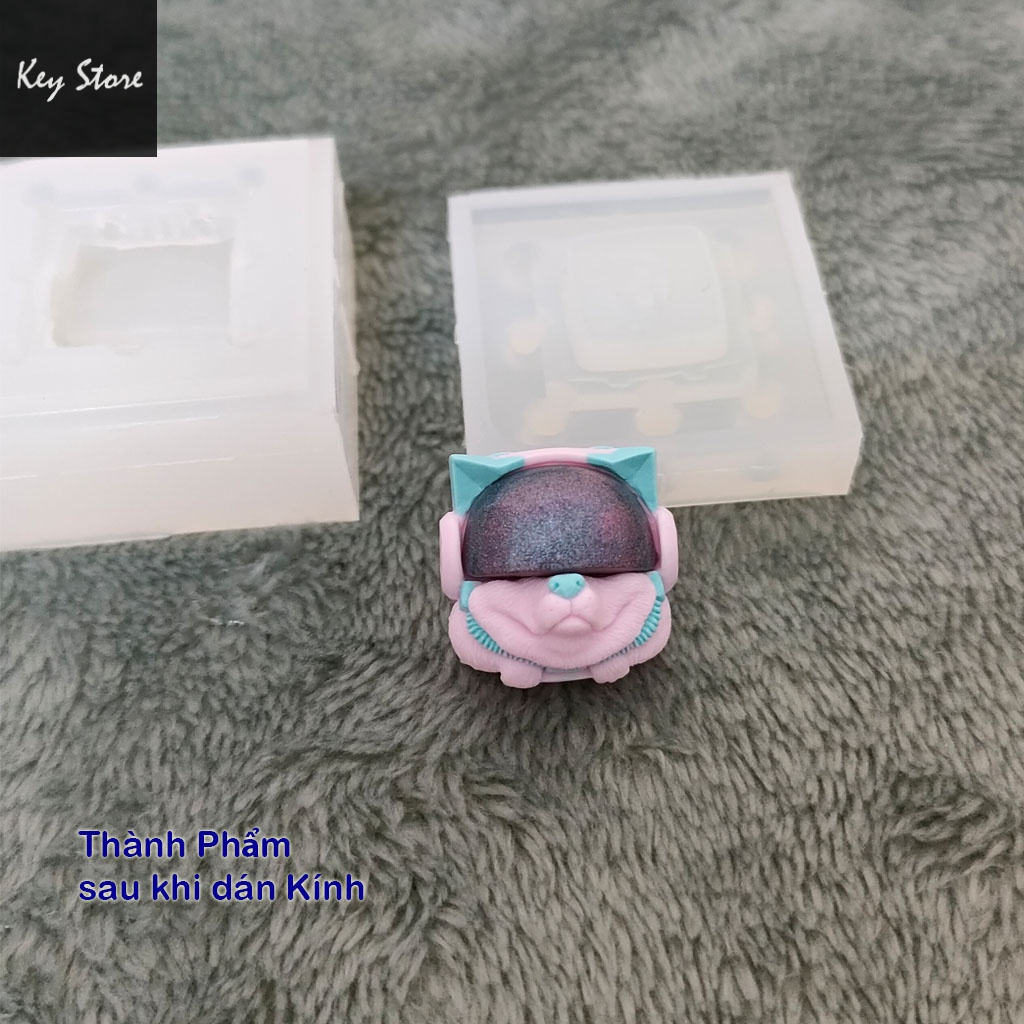 Khuôn keycap artisan sirius bản tách kính