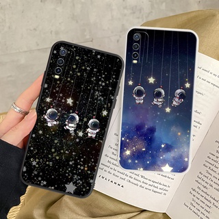Ốp Điện Thoại Họa Tiết Phi Hành Gia Cho VIVO S1 V20 Pro V11i V15 V17 V19 NEO V21 V21E V7 Plus V9 Y85 Y11 Y12S Y12A Y20i X70 Pro