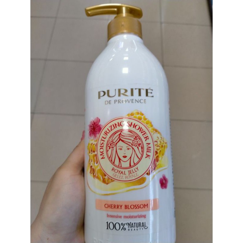 Sữa  tắm PURITE ong  chúa hương Cherry Blossom 850ml