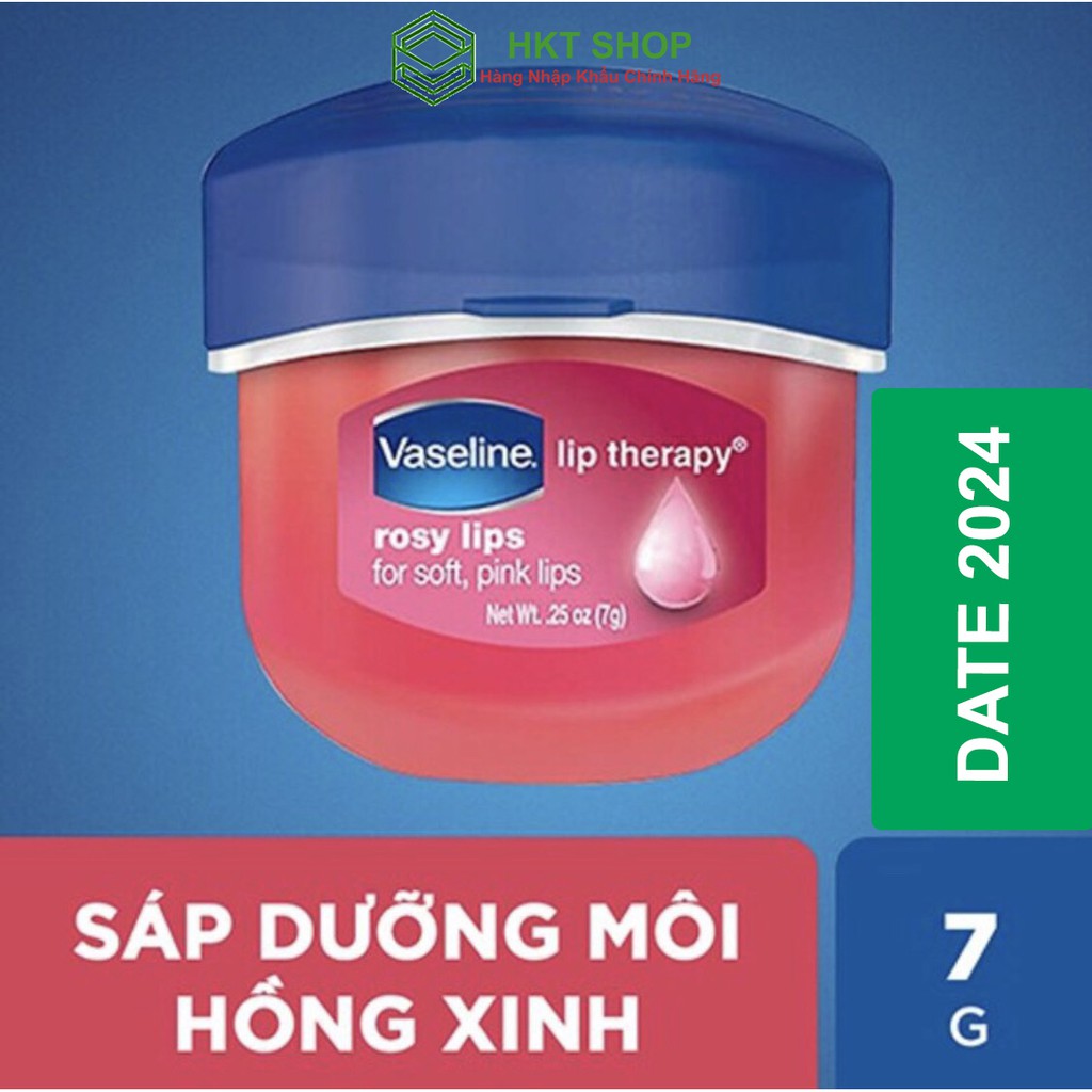 Sáp Dưỡng Môi Vaseline 7g - HKT Shop