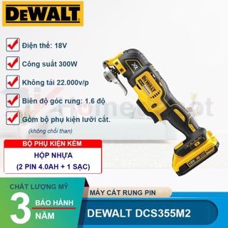Máy cắt đa năng dùng pin dcs355m2-kr