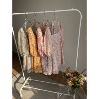 đầm babydoll hoa