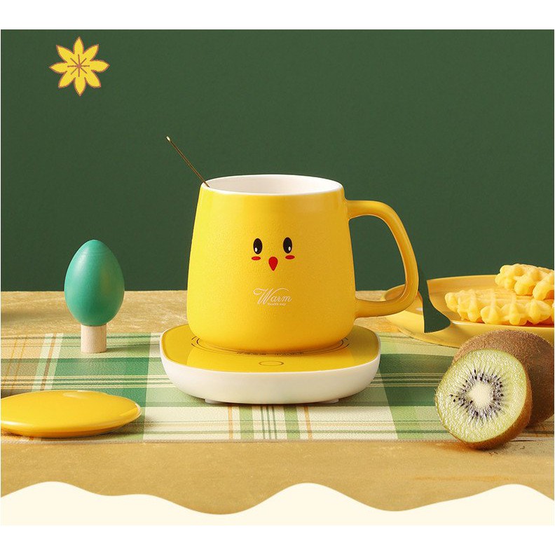 Bộ Đế ,cốc Hâm Nóng Siêu cute, Tiện lợi ,Giữ Nhiệt Đồ Uống Thức Ăn 55 độ | BigBuy360 - bigbuy360.vn