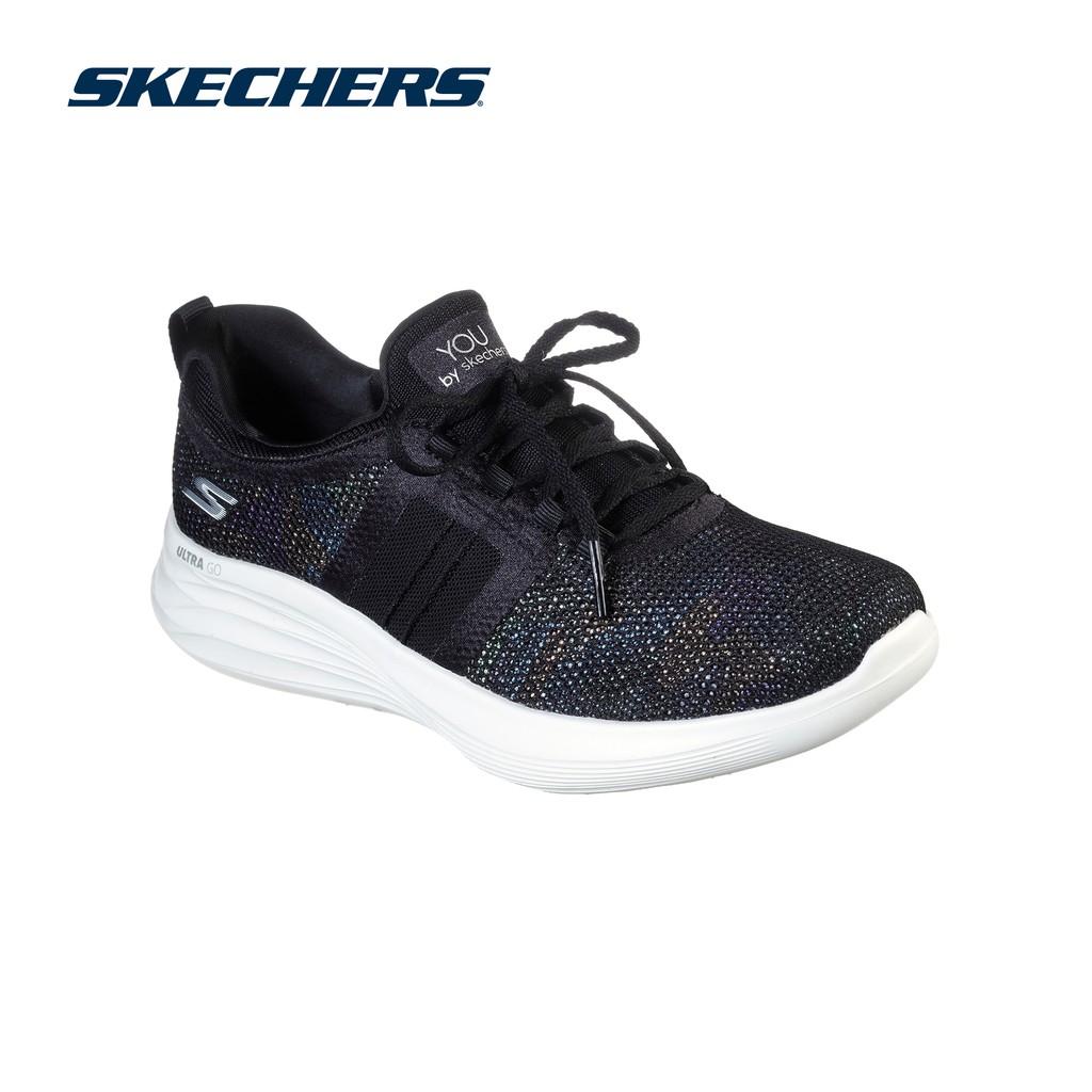 Giày đi bộ nữ SKECHERS You Wave 132014-BKW