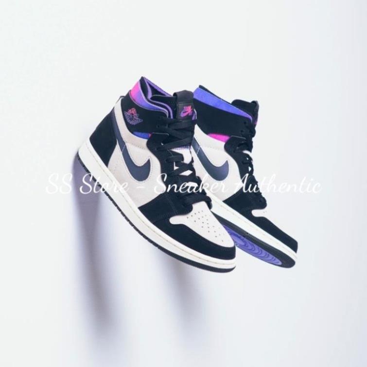 (Hàng Authentic) Giày Nike Jordan 1 High Zoom PSG Paris Saint-Gẻmain Cổ Cao ! 🍎