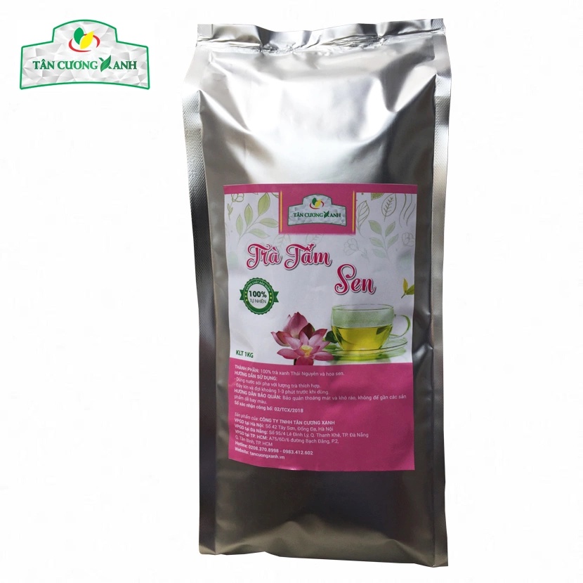 Trà tấm sen/nhài/xanh 1kg - Trà Tân Cương Thái Nguyên