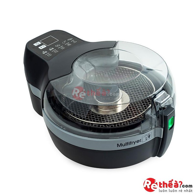Nồi chiên không dầu đa năng GRANDON HOME VTDA1500-2 - Hàng Chính Hãng - Khí nóng 360 độ kết hợp mái chèo đảo tự động