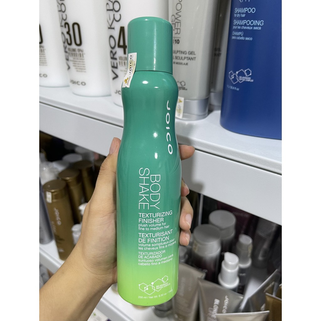 Xịt Tạo Kiểu và Tăng Độ Phồng JOICO Body Shake Texturizing Finisher 250ml (date mới)