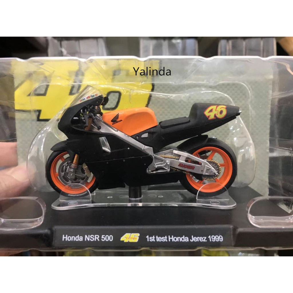 YALINDA 46 1: 18 Xe Máy GP Honda NSR 500 1st HJC 1999