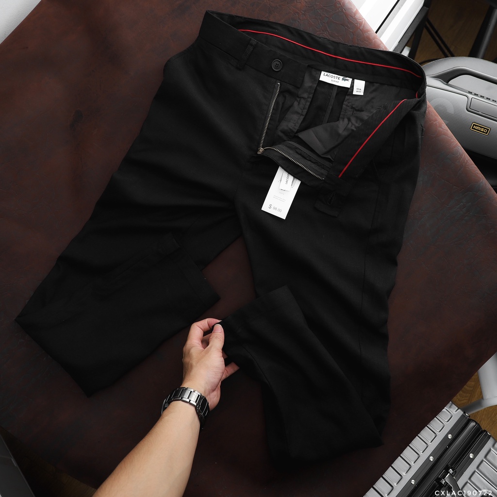 Quần dài thời trang nam chất liệu linen cao cấp, form slim fit tôn dáng, cực sang 90722