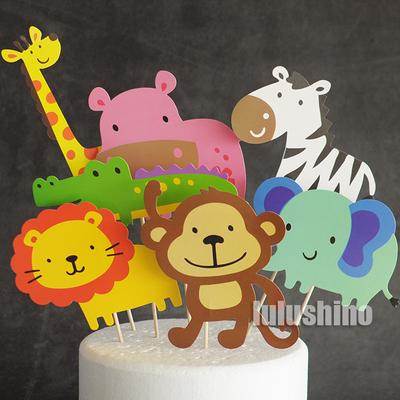 Set que cắm giấy vườn thú