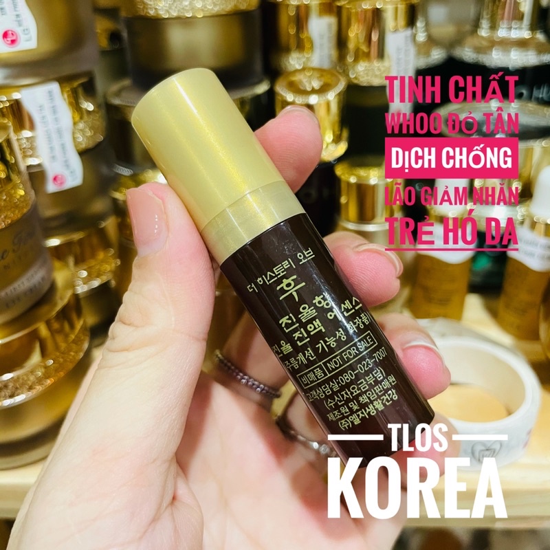 Tinh Chất Giảm Nhăn Whoo Đỏ Intensive Revitalizing Esence 5Ml