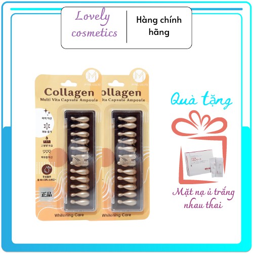 Viên colagen tươi đắp mặt của Hàn Quốc ,mặt nạ collagen.