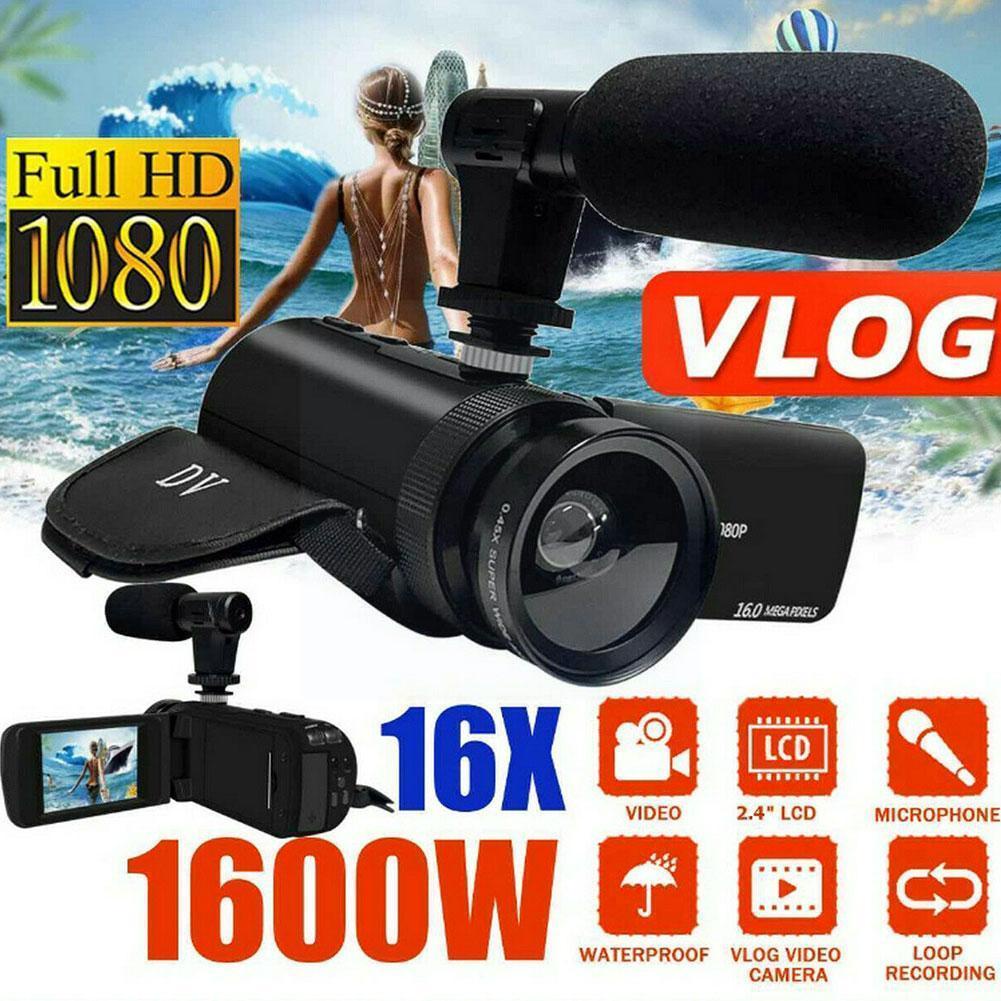 Máy Quay Video Kỹ Thuật Số HD 1080P 16x Zoom 4k 60fps