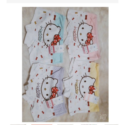 SET 4 CHIẾC QUẦN LÓT ĐÙI,QUẦN CHÍP ĐÙI CHO BÉ HỌA TIẾT CỰC XINH-Chất cotton