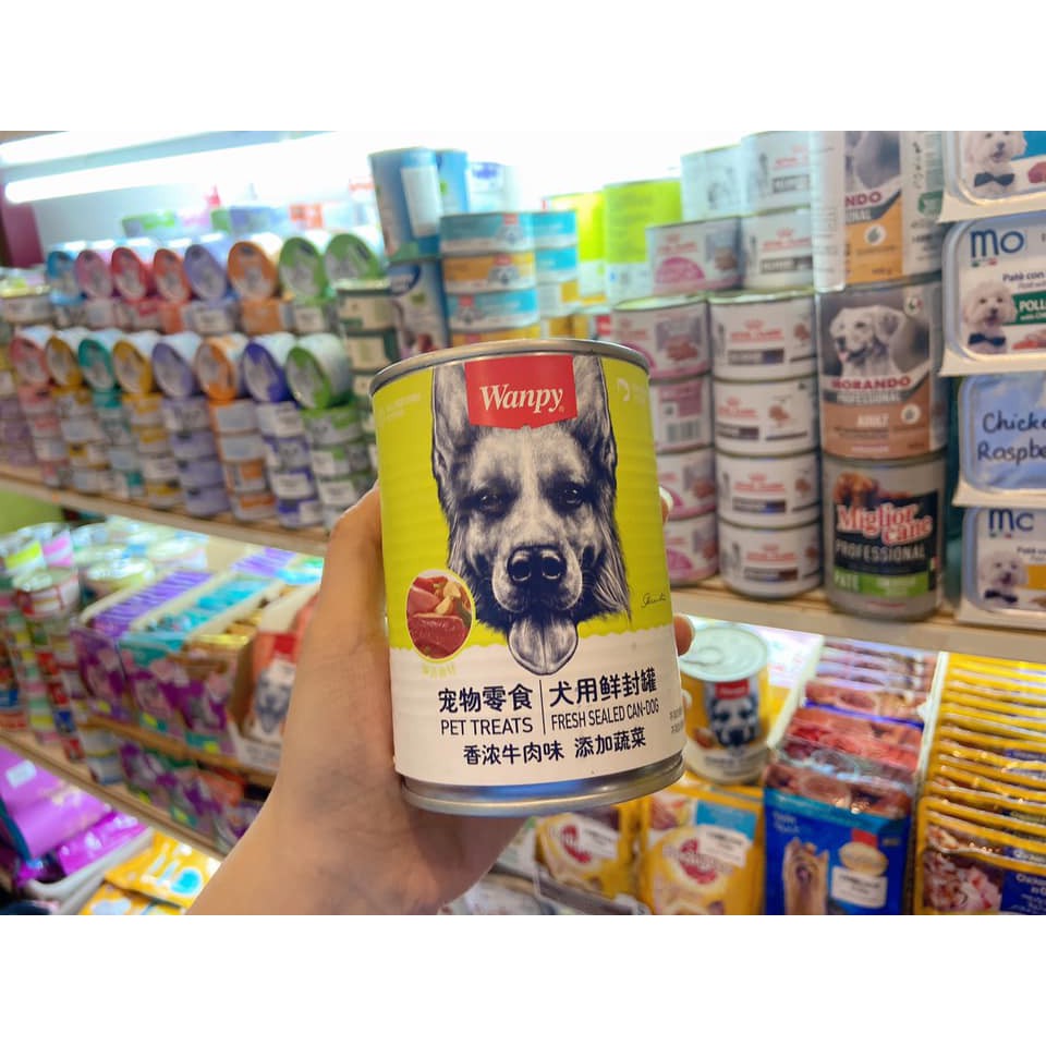 pate Wanpy cho chó 395gr - món ngon