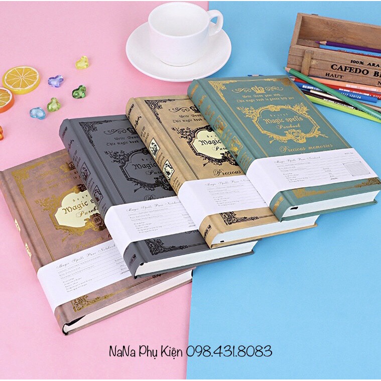 Sổ Tay A5 Phong Cách Vintage